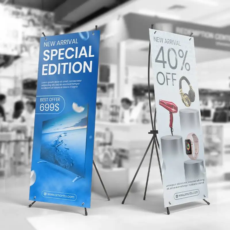 Banner 80x180 + Estructura tipo X - Imagen 3